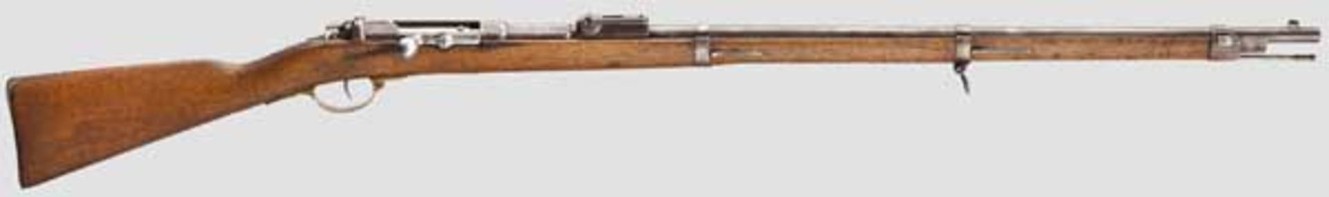 Infanteriegewehr M 1871, Amberg Kal. 11 mm, Nr. 10629. Nummerngleich. Lauf rau. Fertigung und