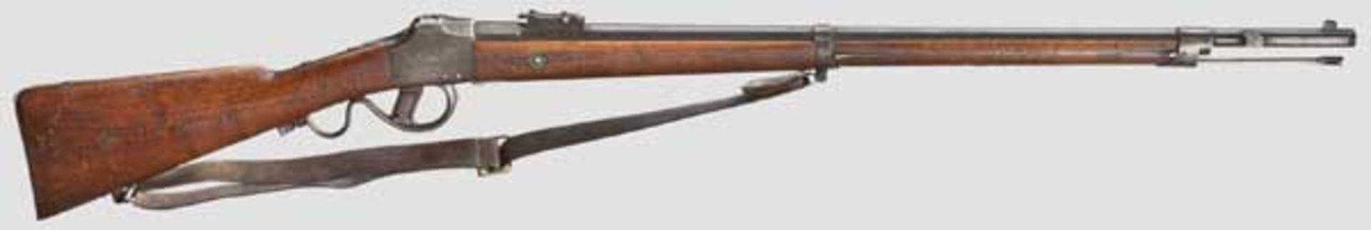 Fremdes Gewehr in deutschen Diensten: Gewehr Comblain II Kal. 11 x 53R, Nr. 47. Blanker, vierfach