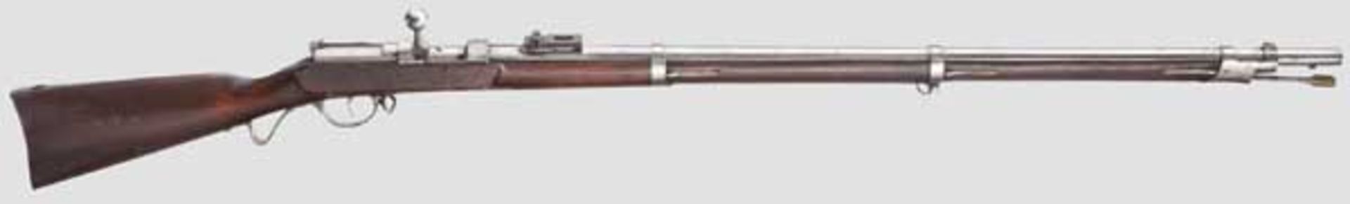 Württembergisches Zündnadel-Infanteriegewehr M 1857/67 Kal. 15,43 mm, Nr. 9628, nummerngleich bis