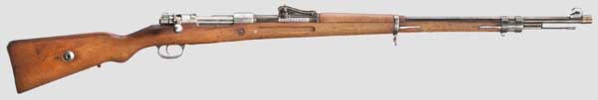 Gewehr 98, DWM 1915 Kal. 8 x 57, Nr. 2348c. Nummerngleich inkl. Schrauben und Putzstock.