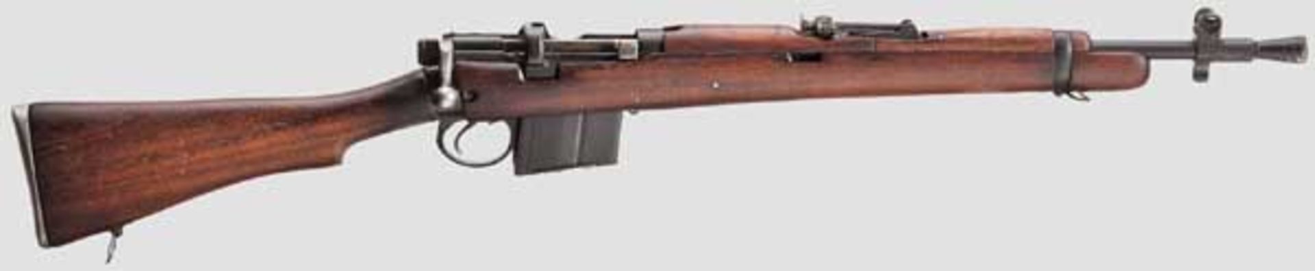 Enfield (SLME) Rifle 2 A, Indien Kal. .308 Win., Nr. A05607. Schloss nicht nummerngleich. Lauf