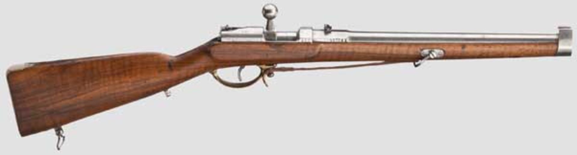 Zündnadelkarabiner M 1857 für Krankenträger Kaliber 15,4 mm, Nummer 2312, nummerngleich, inklusive