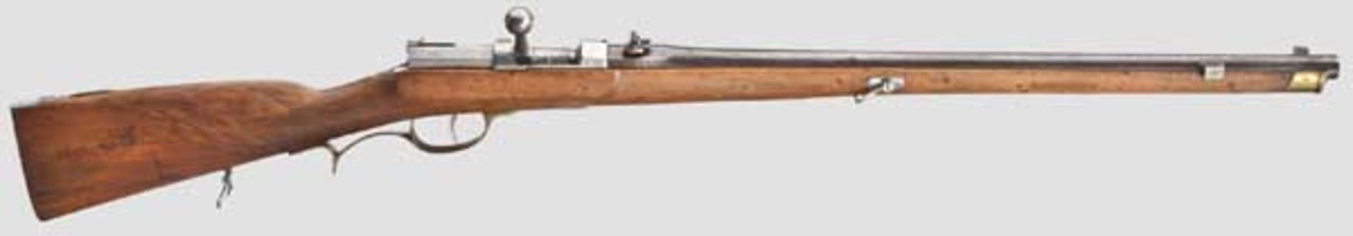 Zündnadel-Pioniergewehr U/M Kaliber 15,4 mm, Nummer 1395, (Schlösschen-Nummer 3071). Vierfach