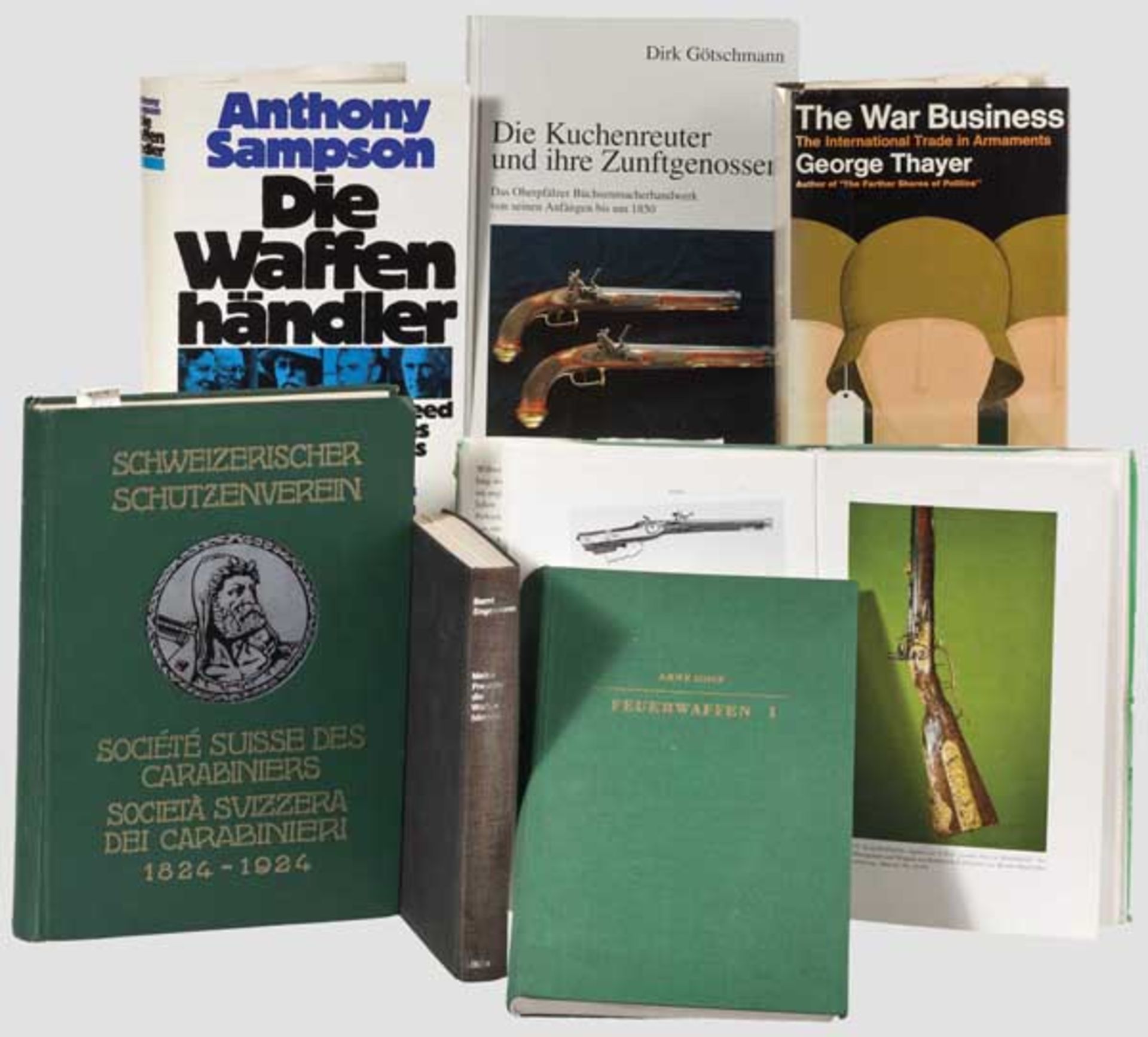 Sieben Bände zu Feuerwaffen Feuerwaffen Band 1 und 2. Hoff, Arne. Braunschweig, Klinkhardt &