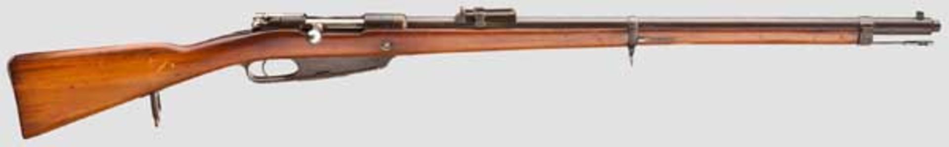 Gewehr 88/05, Loewe, 1890 Kal. 8 x 57, Nr. 8084. Nicht nummerngleich, Schloss und Visier in Farsi.