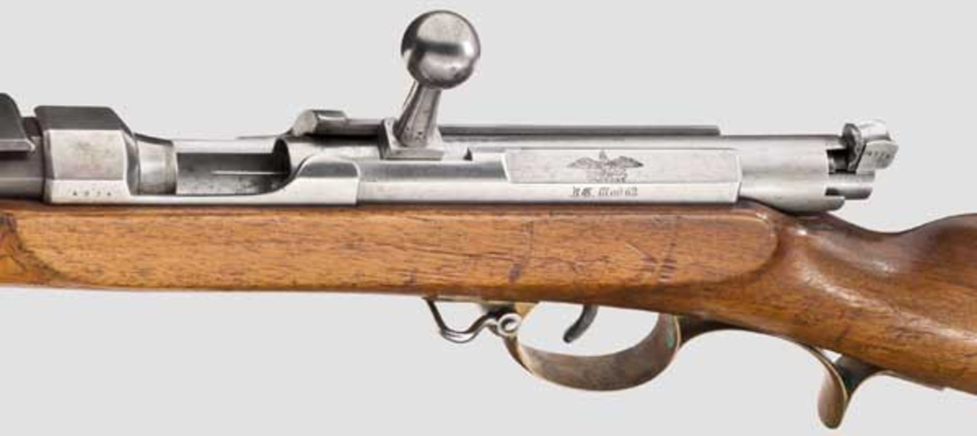 Zündnadelgewehr M 1862 Kaliber 15,4 mm, Nummer 4274, nummerngleich (inkl. der Schrauben). Brünierter - Bild 3 aus 4