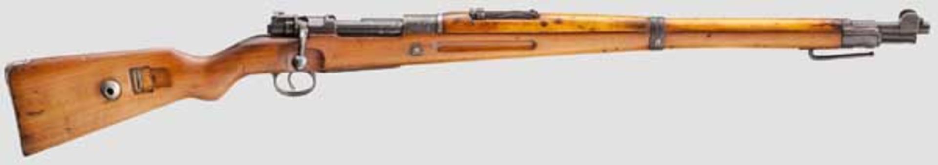 Karabiner 98 a, Erfurt 1918, Polizei Kal. 8 x 57, Nr. 9397. Nicht nummerngleich. Lauf eingefettet.