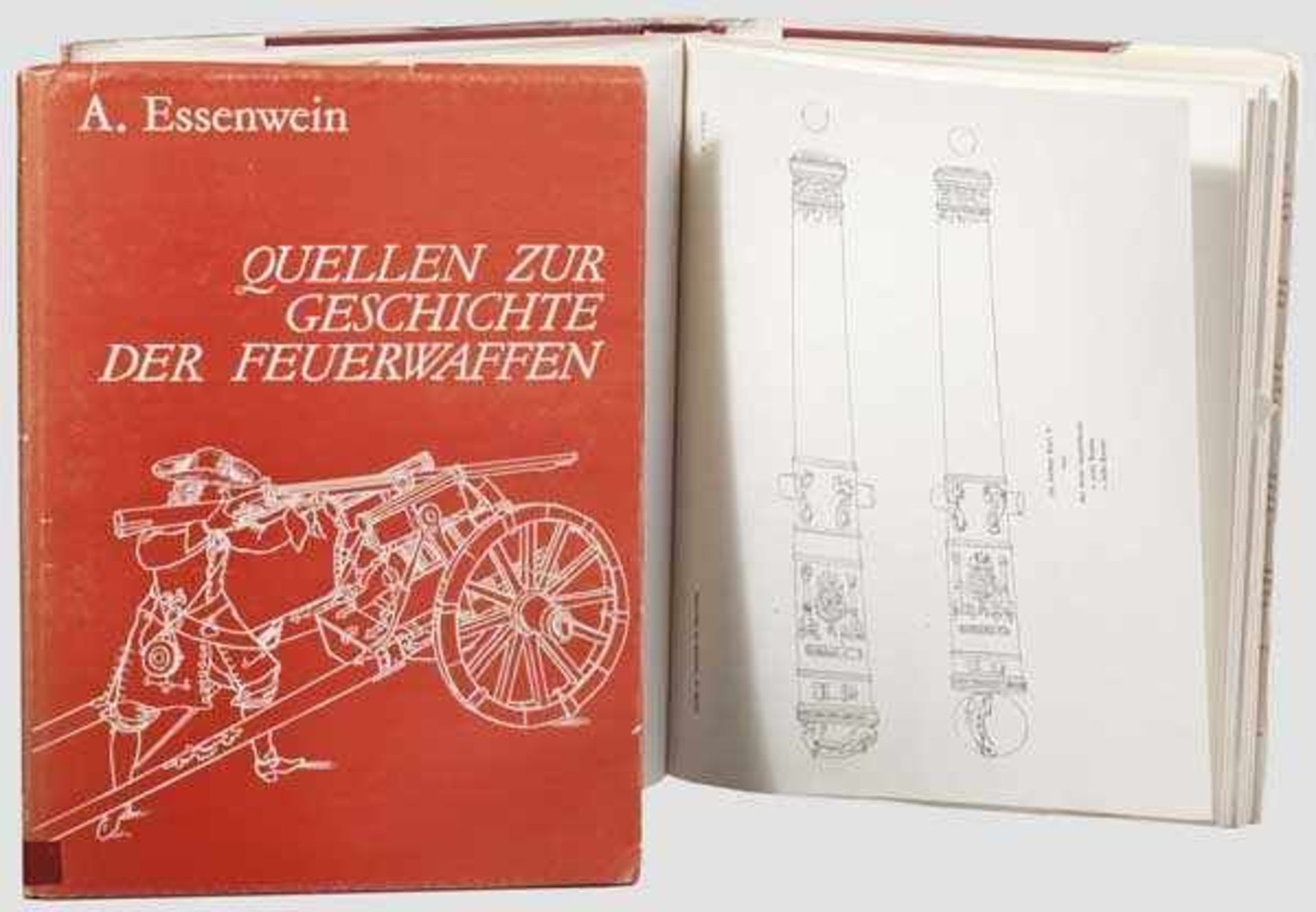 A.Essenwein, "Quellen zur Geschichte der Feuerwaffen" Text- und Tafelband in 2 Bänden.