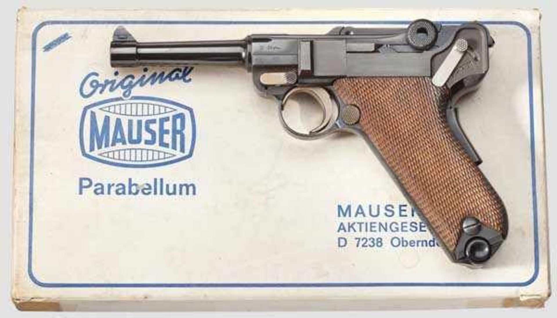 Parabellum Mauser Mod. 29/70, American Eagle, Interarms, im Karton Kal. 9 mm Para, Nr. 11.009284.