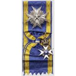 Königlicher Nordstern-Orden (Kungliga Nordstjärneorden) - Großkreuzsatz in Carlman-Fertigung