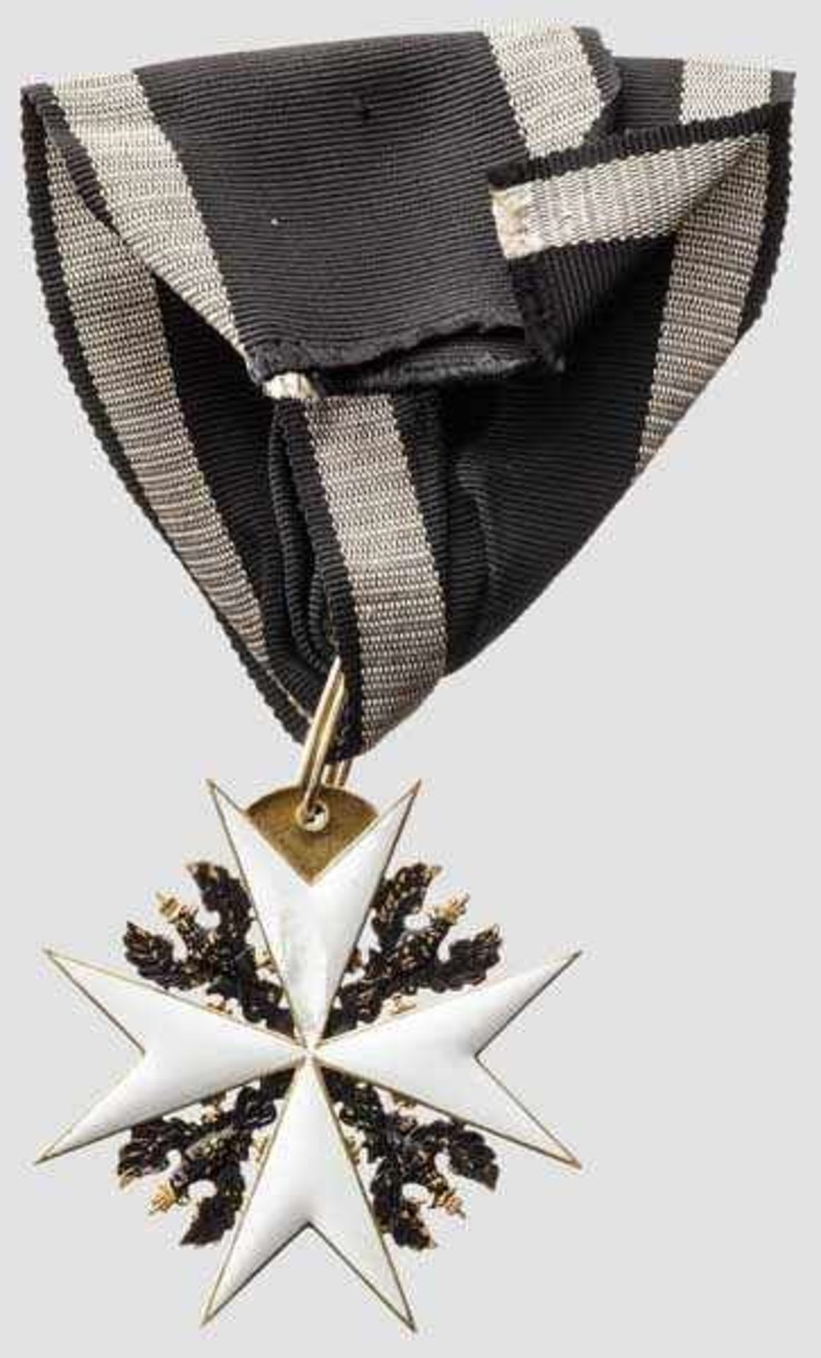 Johanniter-Orden - Kreuz der Ehrenritter in Godet-Fertigung In Gold gefertigtes, stärker - Bild 2 aus 2