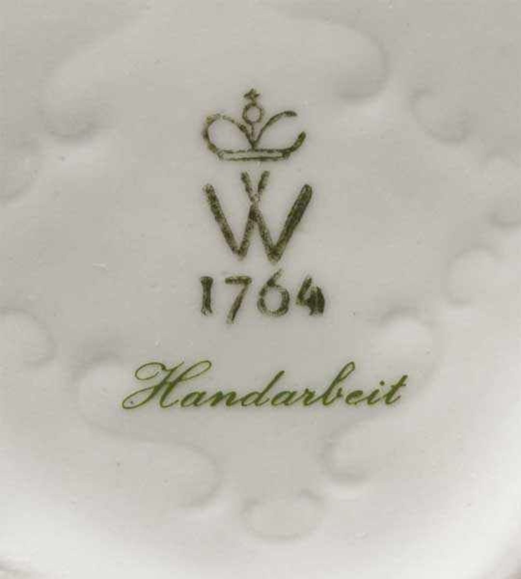 Wallendorfer Porzellan - zehn Putten und Amoretten Glasiertes, handbemaltes Porzellan, in den - Bild 2 aus 2