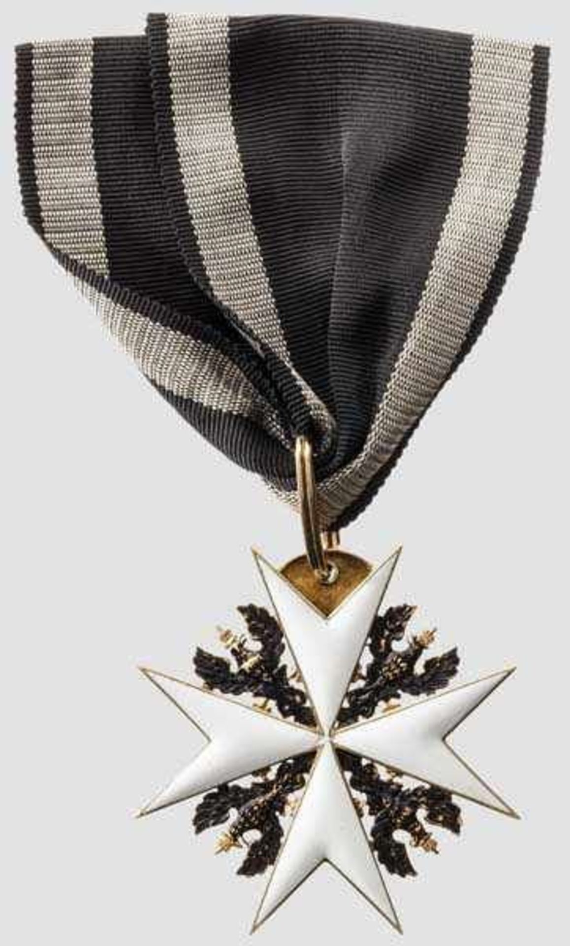 Johanniter-Orden - Kreuz der Ehrenritter in Godet-Fertigung In Gold gefertigtes, stärker