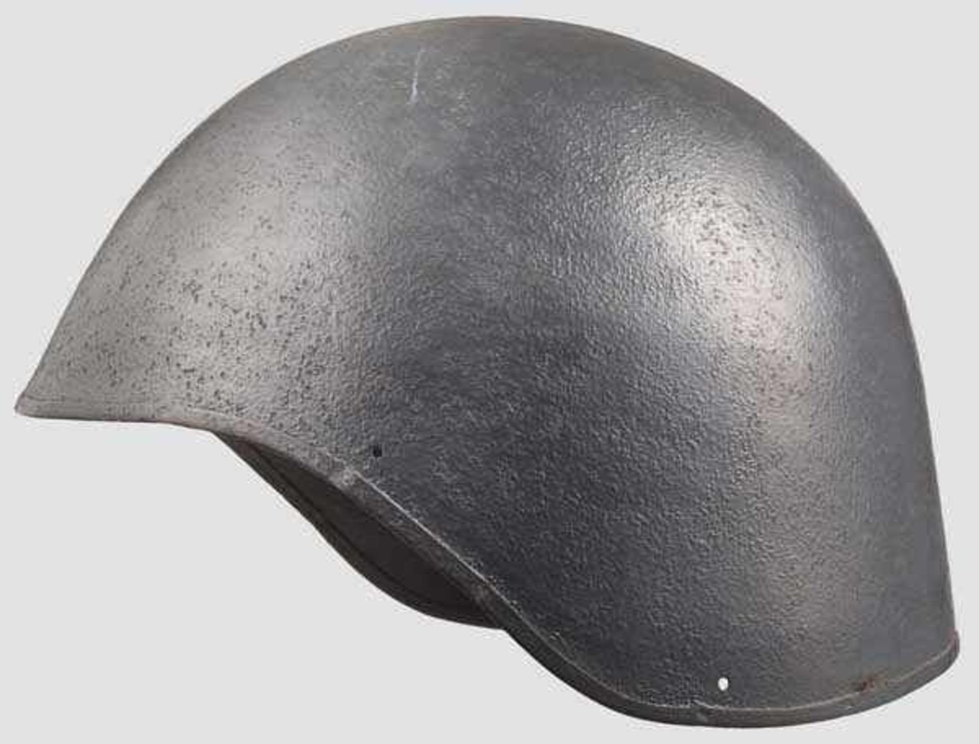 Helm MK-2 der U.S. Navy Helmglocke aus nichtmagnetischem Metall (leichte Dellen), Oberfläche in