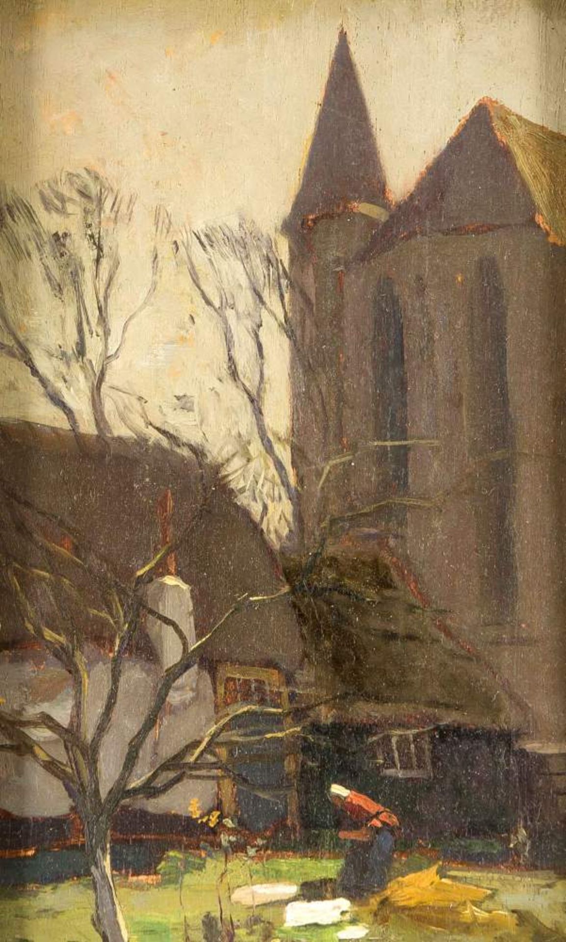 Ype Heerke Wenning  (1879-1959), Landschaftsmaler aus Leeuwarden, stud. an den AkademienAmsterdam