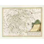 Konvolut von 6 historischen Landkarten, Mecator/Hondius Karte der Walachei aus dem AtlasMinor um