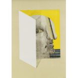 Horst Antes (*1936), große Farblithographie, u. re. handsign., u. li. num. 38/83, ca 75 x56 cm,