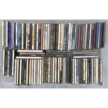 Große Sammlung CDs, alphabetisch sortiert, hier S-T, 103 Stück, darunter Simple Minds,Smashing