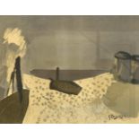 Georges Braque (1882-1963), Farblithographie aus 'Derriere le Miroir', 48-49, Paris beiMaeght