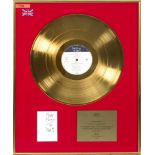 Pink Floyd, The Wall, BPI Gold Award, 1979, GB, BPI Gold Award, verliehen an David Gilmourfür 'The