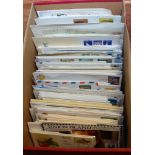 BOX OF ALL WORLD COVERS, FDC ETC.