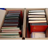 RUSSIA: VAST MAINLY MINT COLLECTION IN NINETEEN ALBUMS OR STOCKBOOKS IN TWO BOXES,