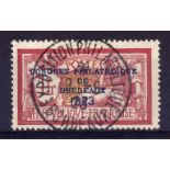 FRANCE: 1923 BORDEAUX CONGRESS If USED, SG,