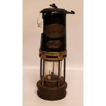 1950s MINER'S LAMP, E THOMAS AND WILLIAMS LTD, MAKERS ABERDARE, NO 1.