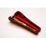 VINTAGE CHEROOT HOLDER IN ORIGINAL FITTED CASE