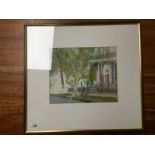 PASTEL, DEGAS HOUSE, NEW ORLEANS, BEARING SIGNATURE JANE QUARL,