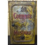 LARGE COLMANS MUSTARD SHOP DISPLAY ADVERTISING CUPBOARD 41CM.