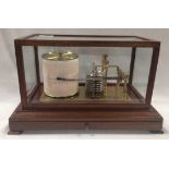 CASED BAROGRAPH MARKED SEWILLS,