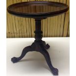 SMALL VICTORIAN STYLE WINE TABLE,