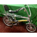 REPRODUCTION OF THE CLASSIC RALEIGH CHOPPER MARK III BICYCLE IN CHROME FINISH