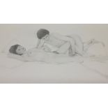 7 EROTIC ORIGINAL PENCIL DRAWINGS BEARING SIGNATURE HOWARD PEMBERTON C1981 (23.