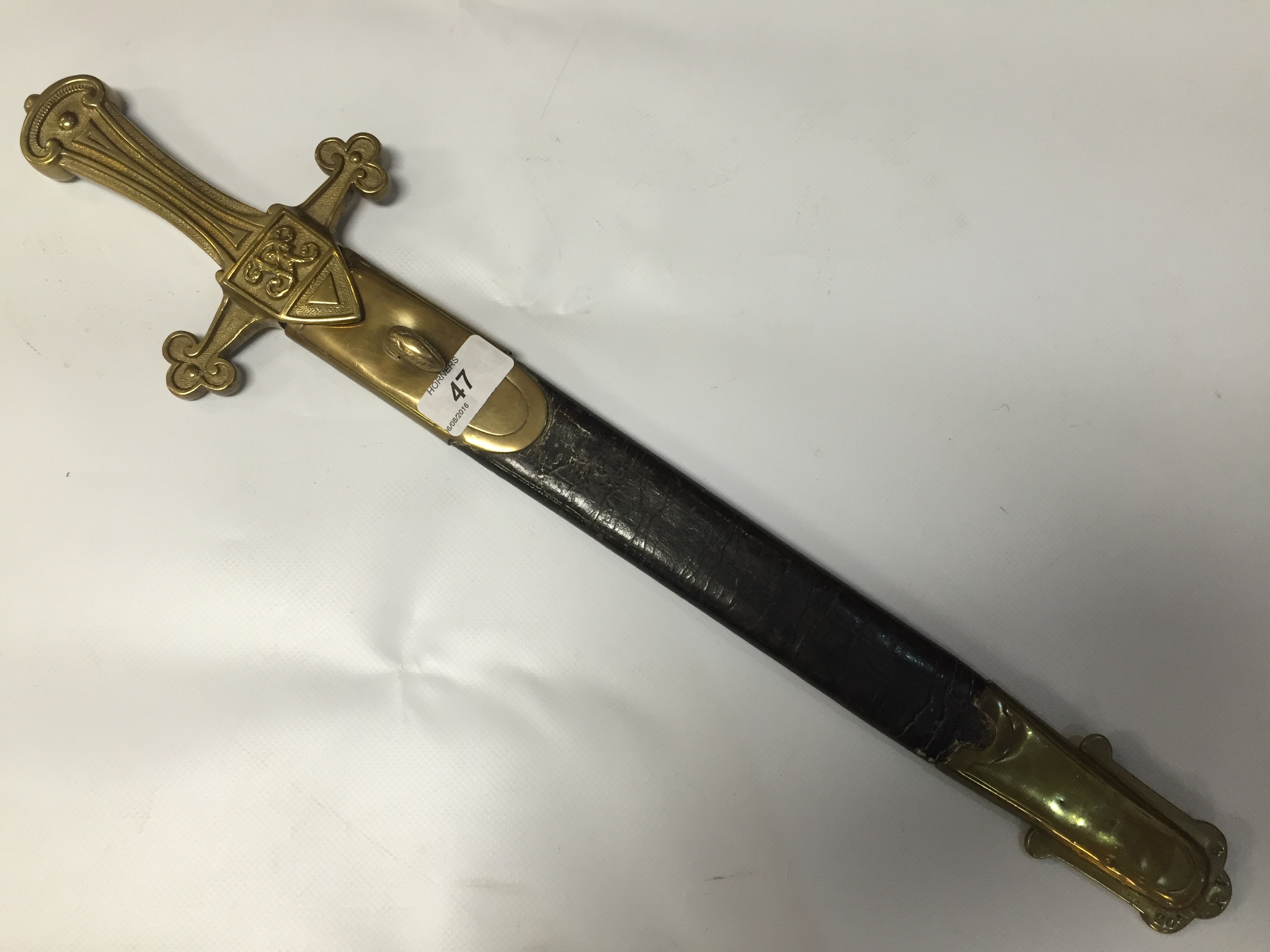 VICTORIAN BANDSMAN'S SWORD (BLADE TIP RE-SHAPED)