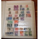 AUSTRIA: STOCKBOOK WITH USED SELECTION, 1925-30 AIRS 3s, 5s, 1934 ARCHITECTS SET,