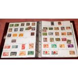 BRITISH GUANA : MODEST COLLECTION IN A BINDER,