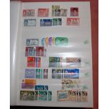 LARGE STOCKBOOK WITH QE2 MINT AND USED COUNTRIES, F-H INCLUDING FIJI, GIBRALTAR, GRENADA, GUYANA,