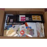 BOX WITH REVENUES, CINDERELLAS, LABELS, LOCALS ETC.