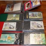 BOX OF MAXIMUM CARDS OR SIMILAR IN FOUR ALBUMS