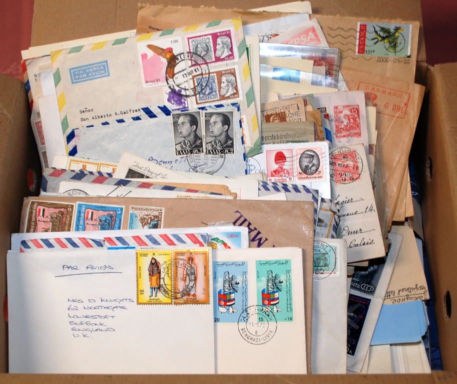 BOX OF FOREIGN COVERS AND CARDS, BELGIUM, YEMEN, FRANCE, WURTTEMBERG STATIONERY,