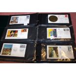 FRANCE:1970-81 COLLECTION FDC IN SIX ALBUMS
