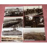 SUFFOLK : FIVE LOWESTOFT RP POSTCARDS, ALL ROGERS SERIES, ADHERENCE AND FAULTS,