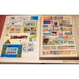 TWO STOCKBOOKS WITH AIRMAIL AND AEROPLANE THEMATICS