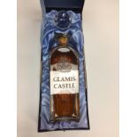 A ROYAL BRIERLEY DECANTER OF GLAMIS CASTLE LIMITED EDITION WHISKY NO.