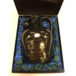 A BOXED COMMEMORATIVE EDITION TWELVE YEAR OLD QE2 SINGLE MALT WHISKY 75CL