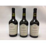 3 BOTTLES 1986 SABLET DOMAINE DE PIAUGIER NO. 427 AND 535 (75CL.