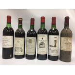 6 BOTTLES VINTAGE WINE (RED)