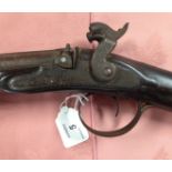 ANTIQUE BLACK POWDER RIFLE "SCARLETT SWAFFHAM"